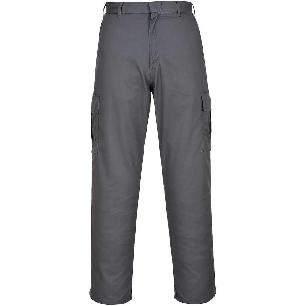 Portwest C701 Combat Trousers Grey 48" 33"