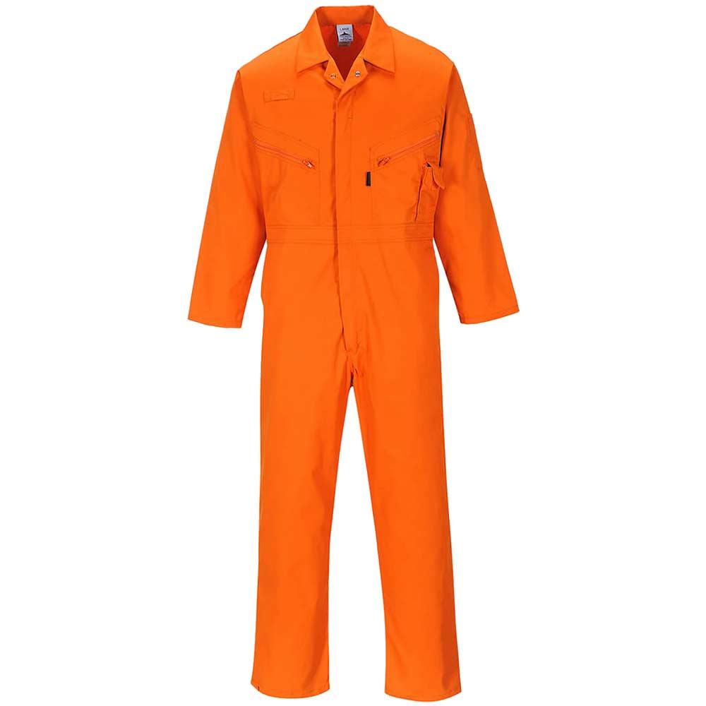 Portwest Liverpool Zip Coverall Orange L 31"
