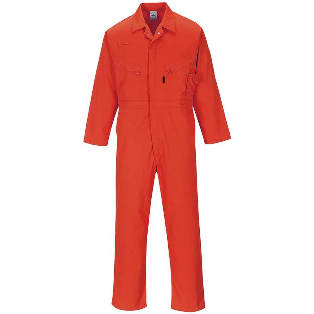 Portwest Liverpool Zip Coverall Red 3XL 31"