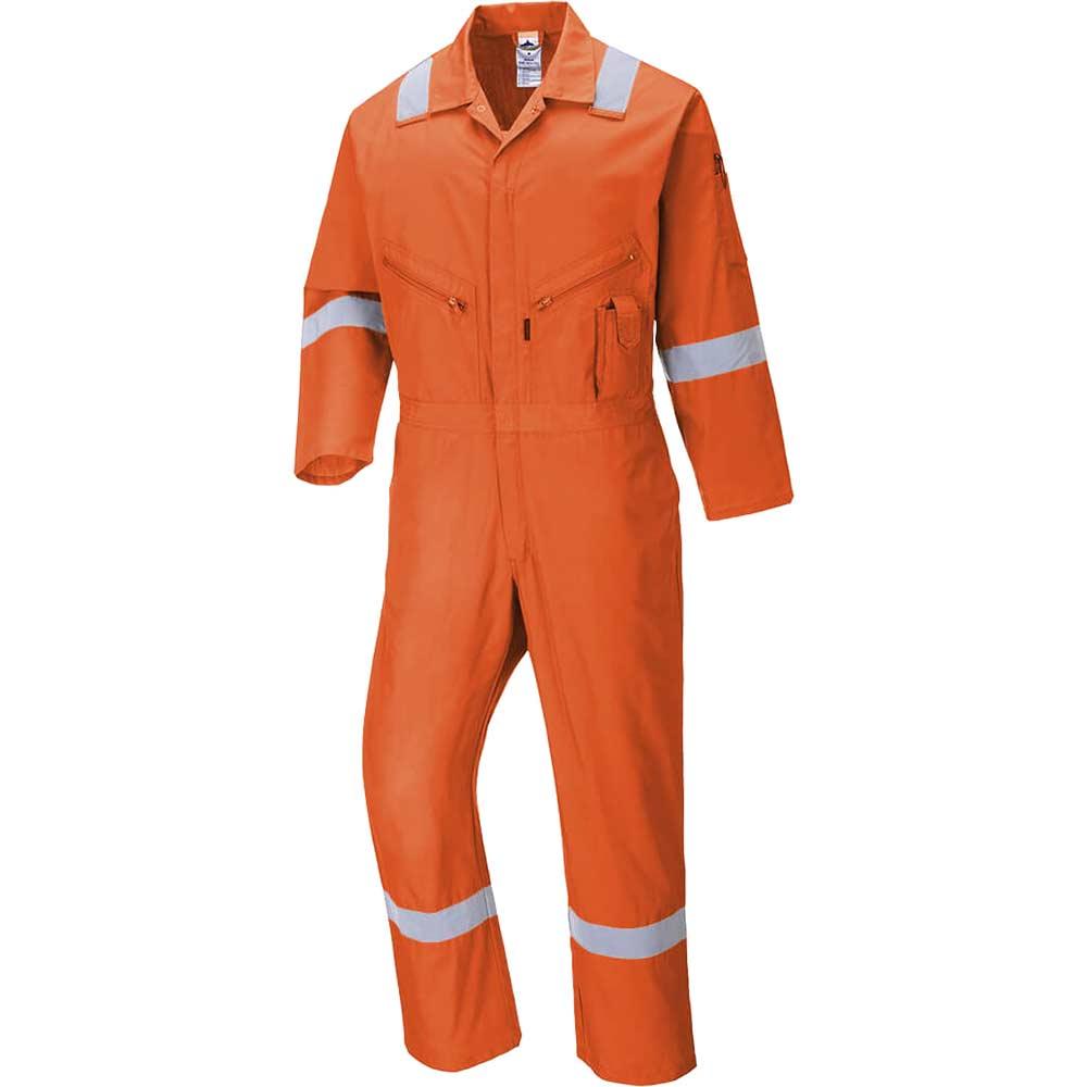 Portwest C814 Iona Cotton Coverall Orange 5XL