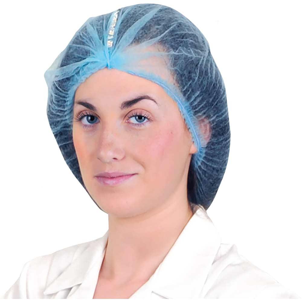 Portwest D102 Metal Detectable Mob Caps Blue One Size Pack of 2800