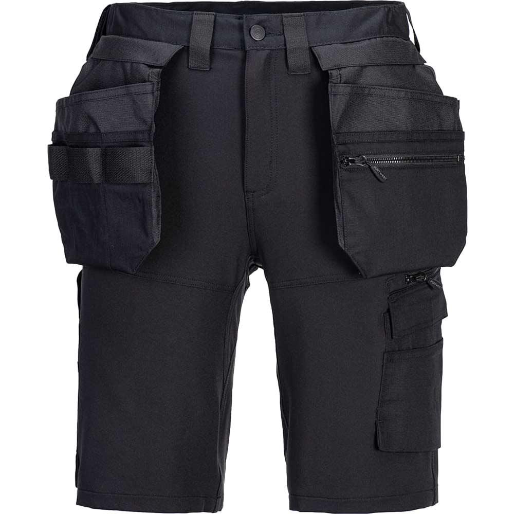Portwest DX4 Craft Holster Work Shorts Black 44"