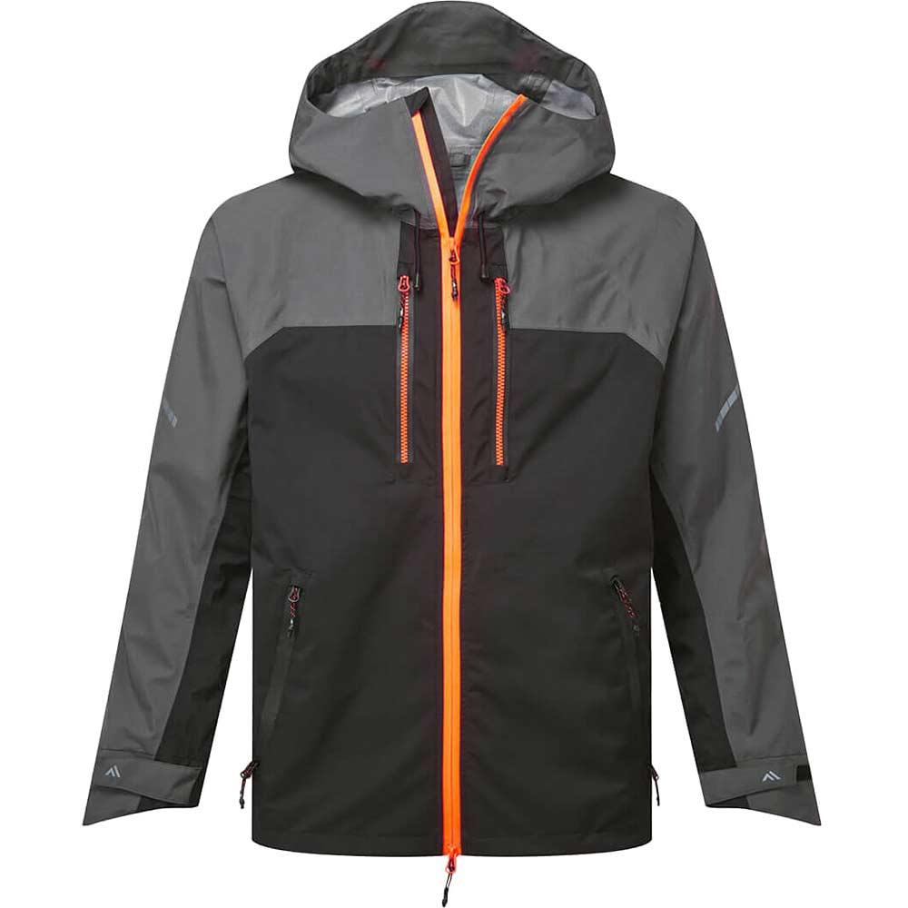 Portwest EV4 Breathable Waterproof Shell Jacket Metal Grey 2XL
