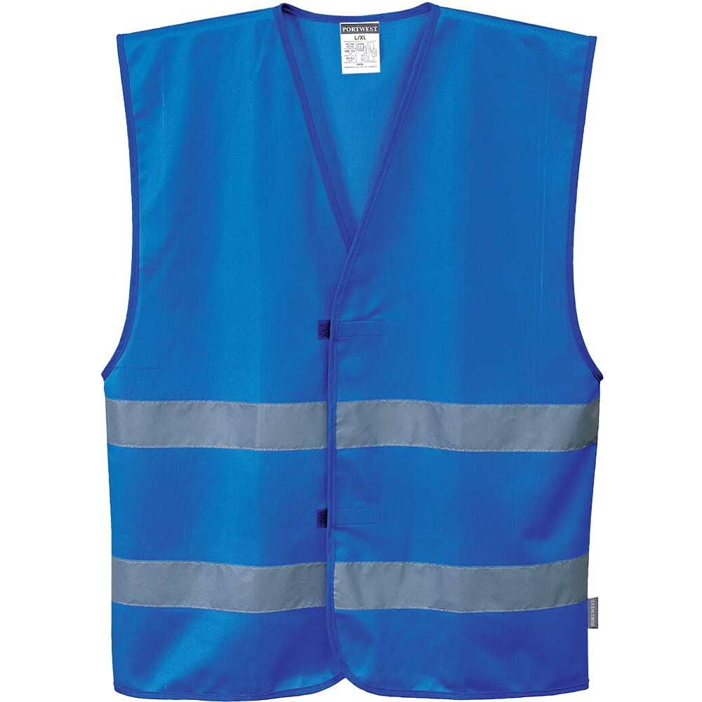 Portwest Iona 2 Band Reflective Safety Vest Royal Blue 4XL / 5XL