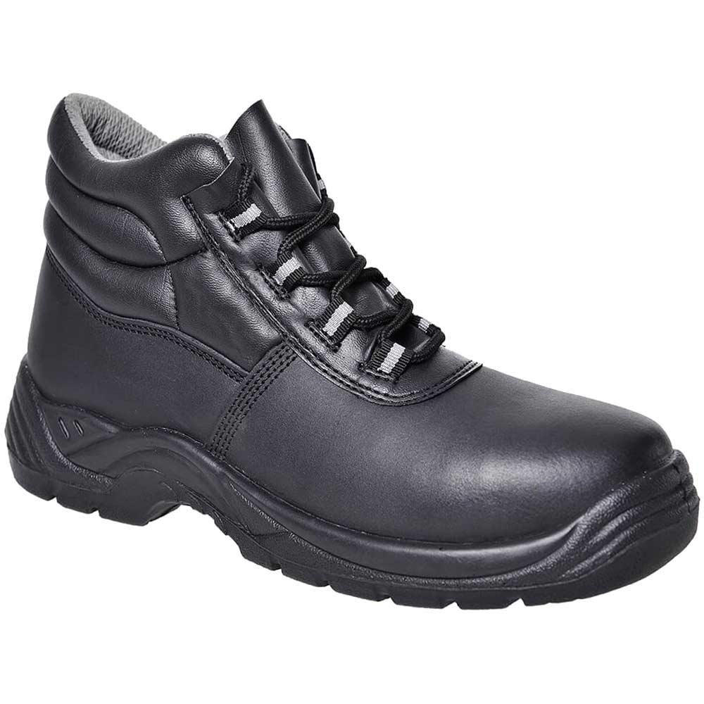 Portwest Compositelite S1P Metal Free Safety Boots Black Size 11