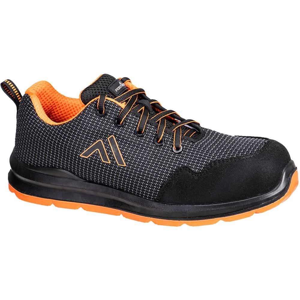 Portwest Composite Toe Cap S3S Safety Trainers Black Size 10