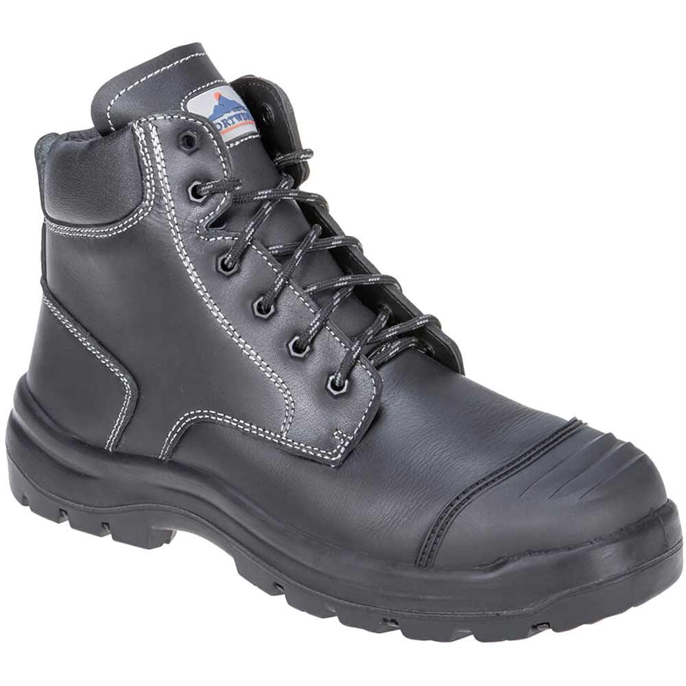 Portwest Mens Clyde Safety Boots Black Size 6
