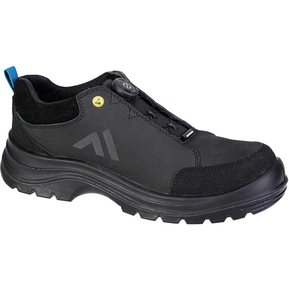 Portwest Ridge Composite Low ESD Safety Shoes Black / Blue Size 7