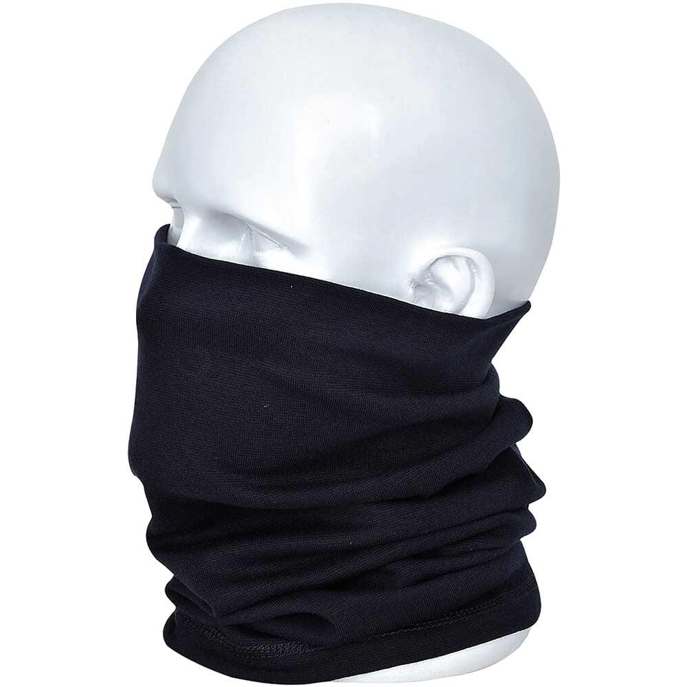 Modaflame Flame Resistant Antistatic Neck Tube Navy One Size