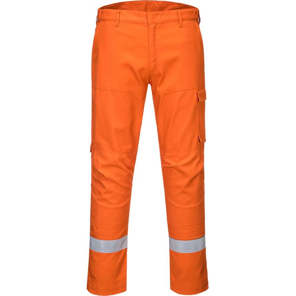 BizFlame Ultra Flame Resistant Trousers Orange 42" 31"