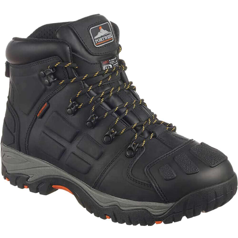 Portwest Mens Steelite Monsal Steel Toe Cap Safety Boots Black Size 10