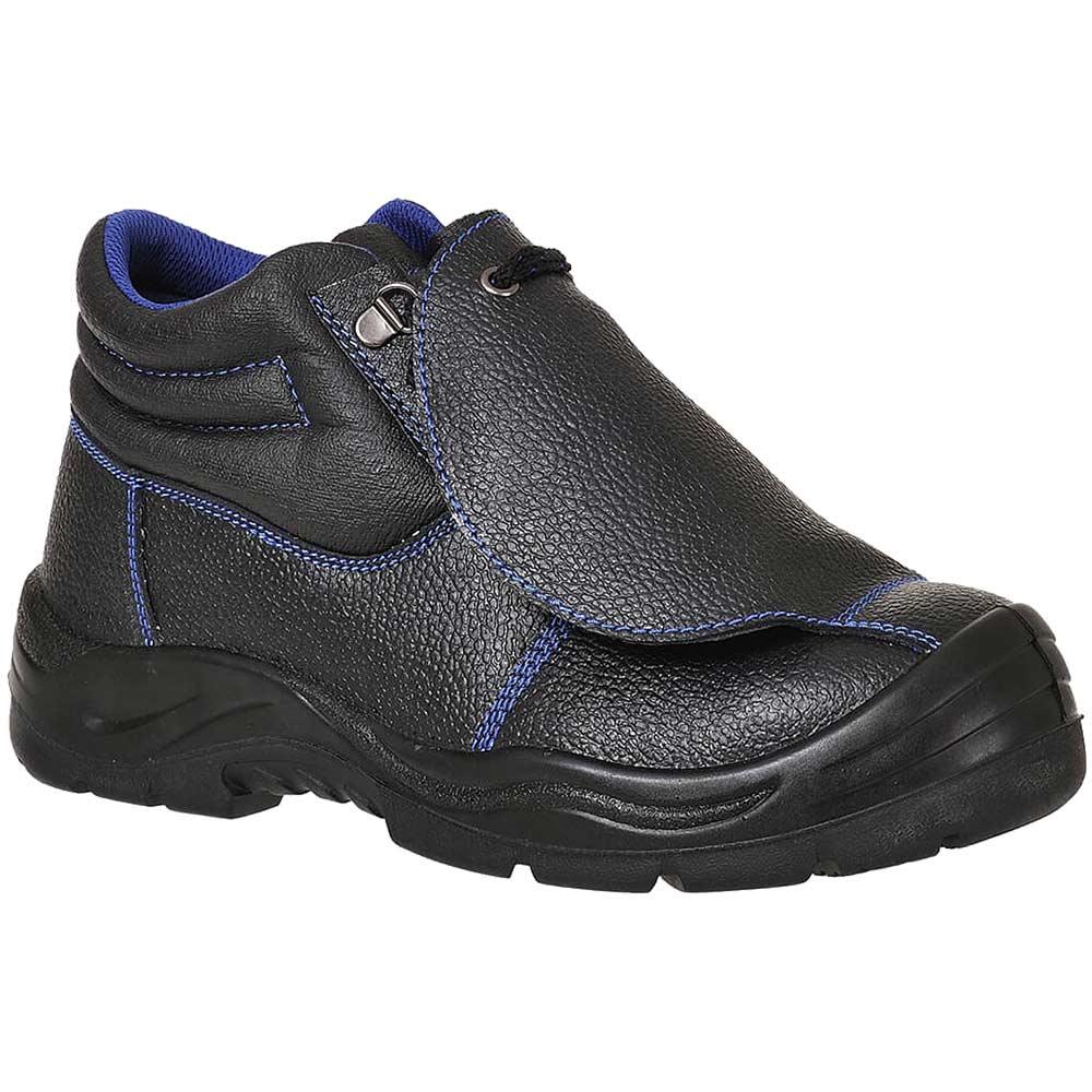 Portwest Steelite Safety Boots with Metatarsal Protection Black / Blue Size 11