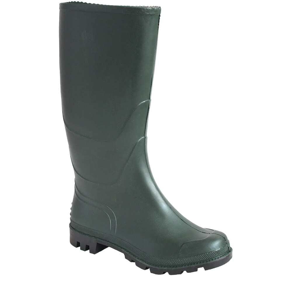 Portwest PVC Non Safety Wellington Boots Green Size 6