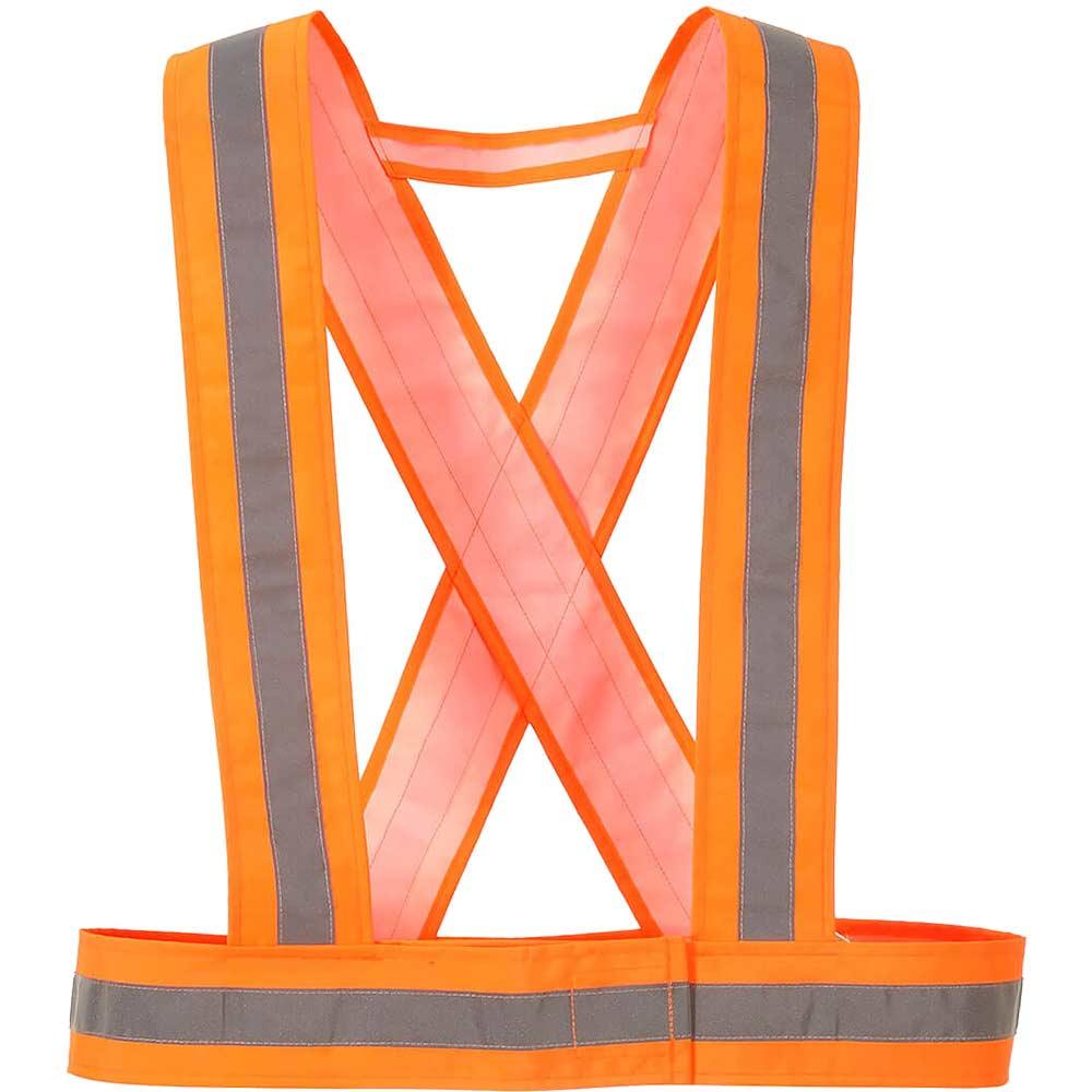 Portwest Hi Vis Webbing Straps Orange One Size