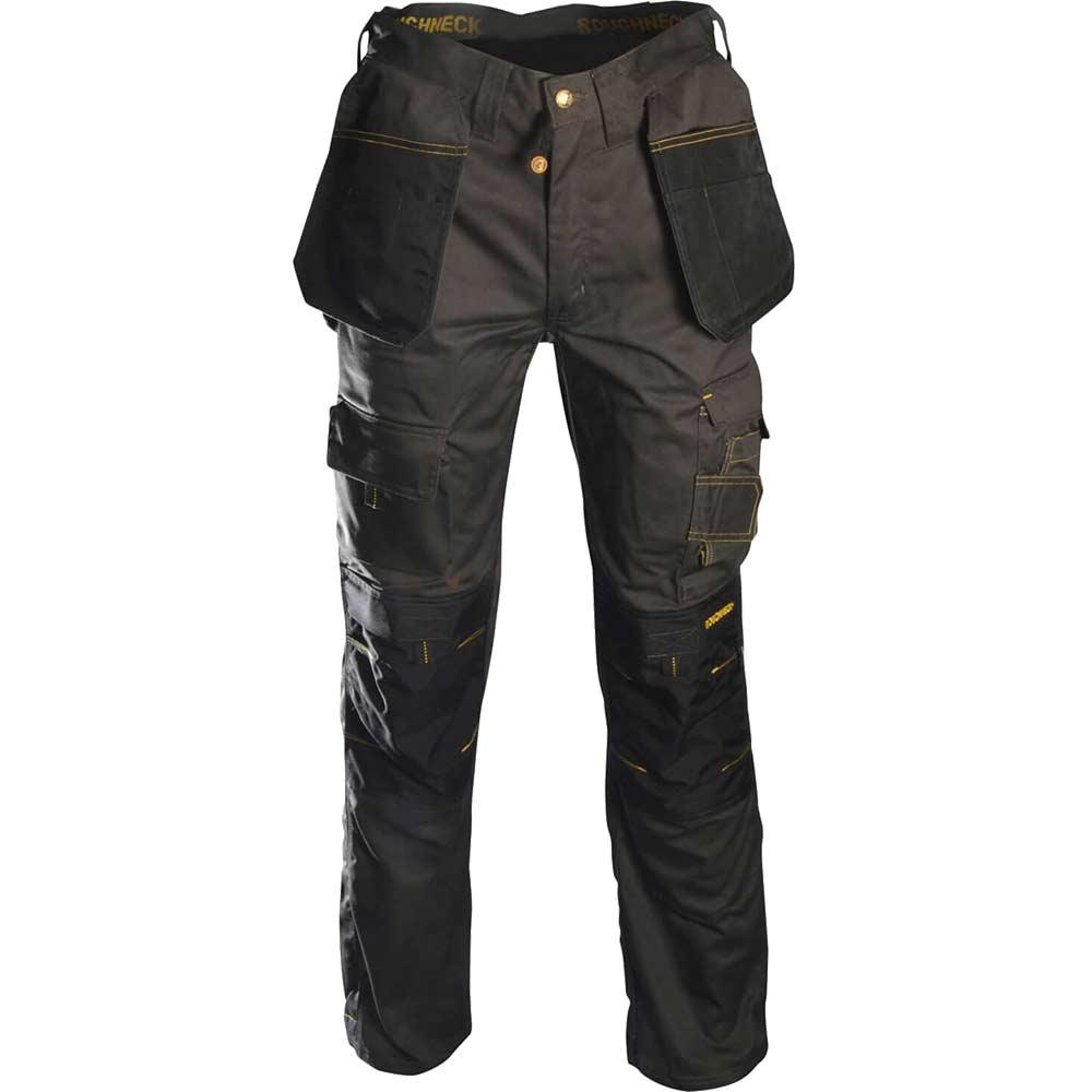Roughneck Mens Holster Trousers Black / Grey 30" 31"
