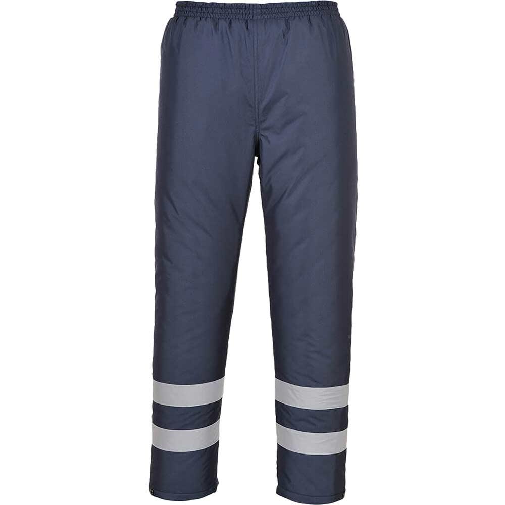 Iona Mens Rain Proof Lined Trousers Navy M
