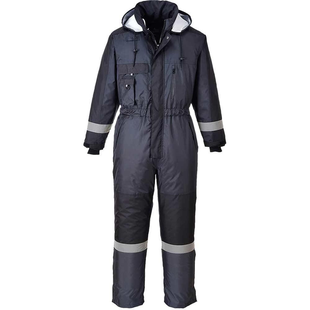 Portwest S585 Waterproof Winter Coverall Navy L