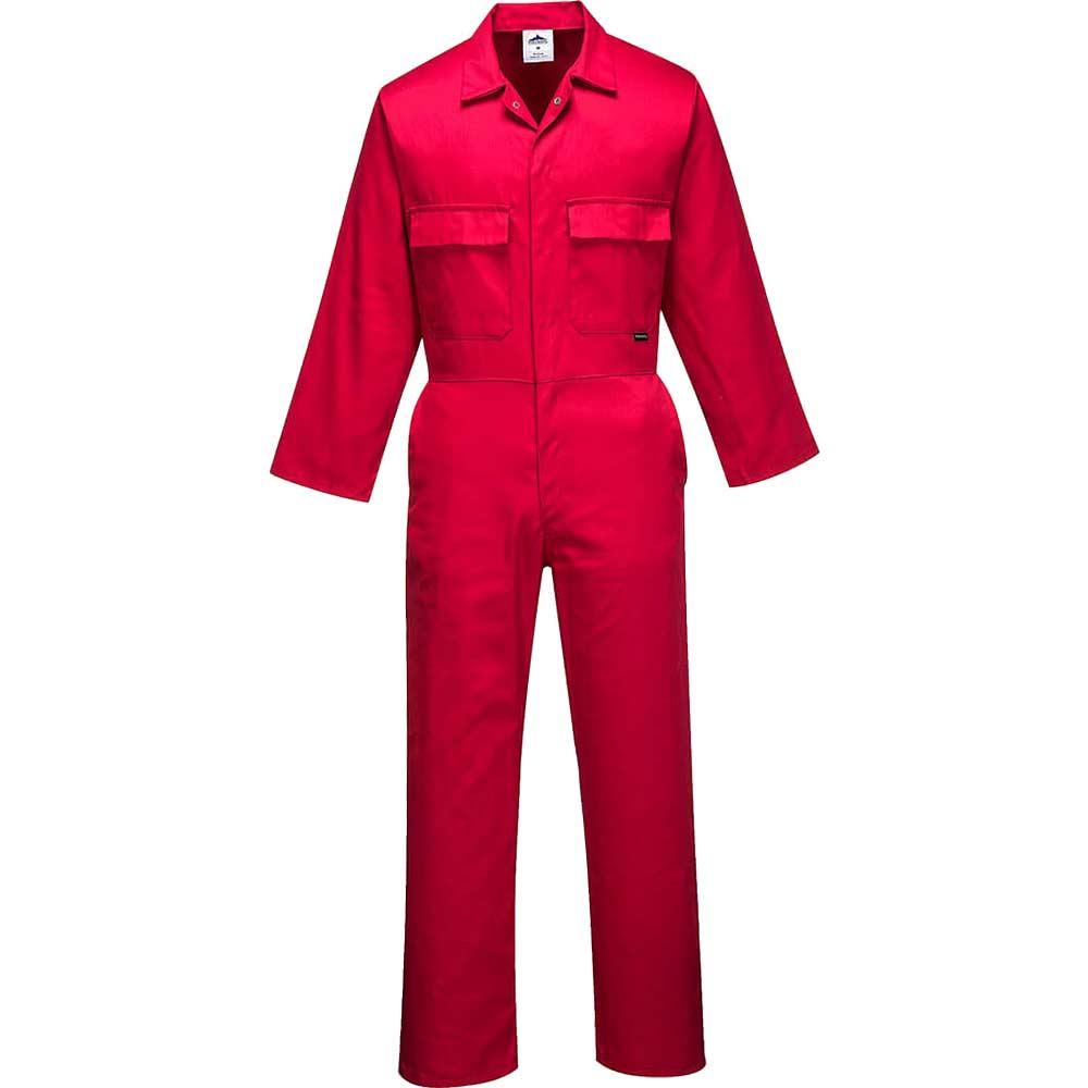 Portwest S999 Euro Work Boilersuit Red L 31"