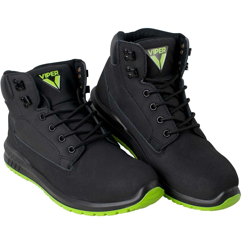 Scan Viper SBP Safety Work Boots Black Size 11