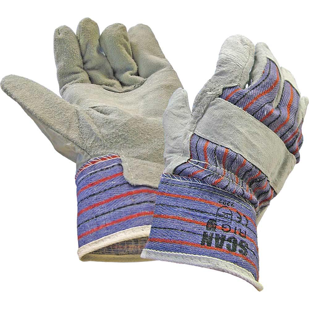 Scan Rigger Work Glove Grey / Purple One Size
