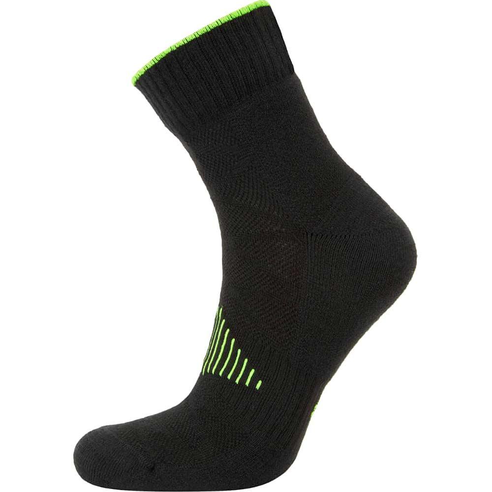 Portwest Recycled Trainer Socks Black Size 6 - 9