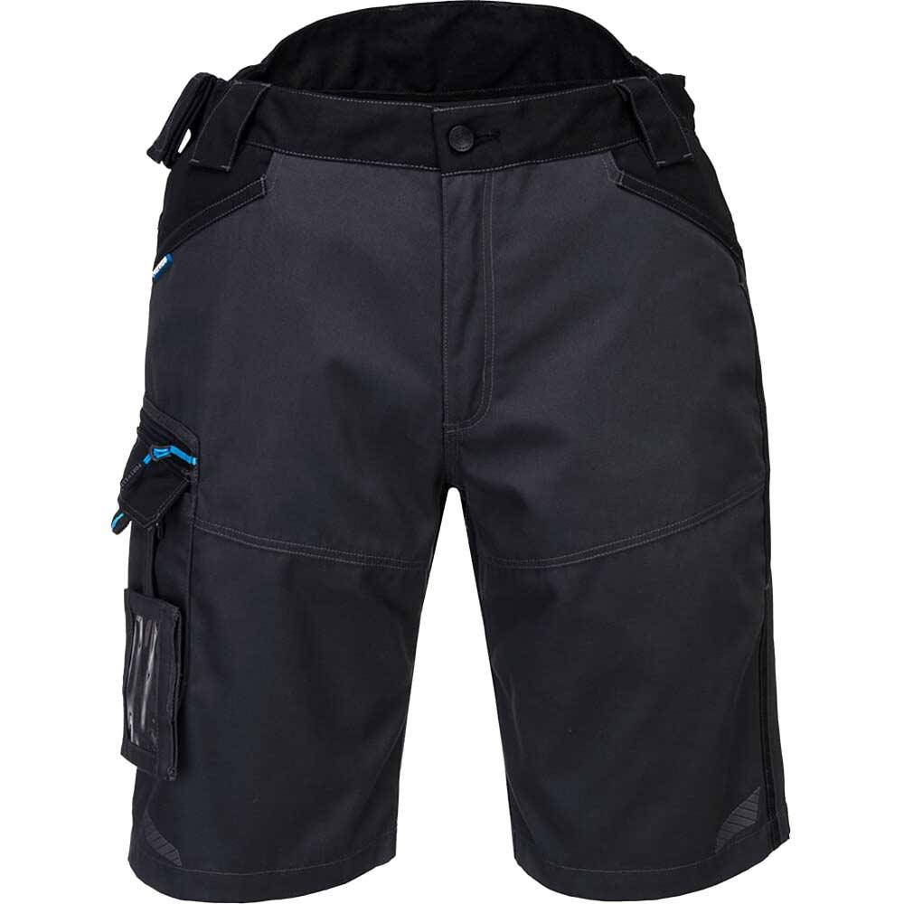 Portwest WX3 Service Work Shorts Metal Grey 42"