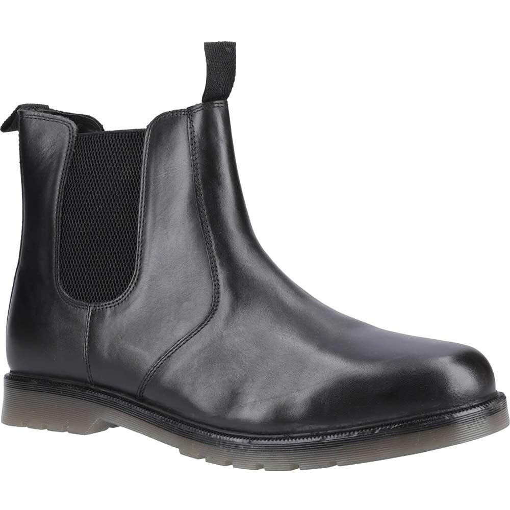Amblers Mens Colchester Boots Black Size 14