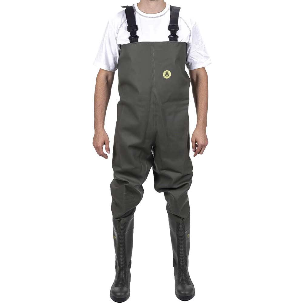 Amblers Safety Tyne Chest Safety Wader Green Size 5