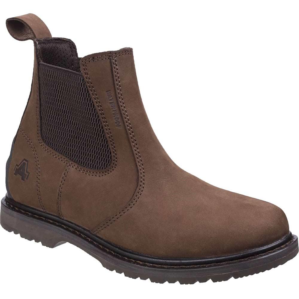 Amblers Mens Aldingham Dealer Boots Brown Size 11