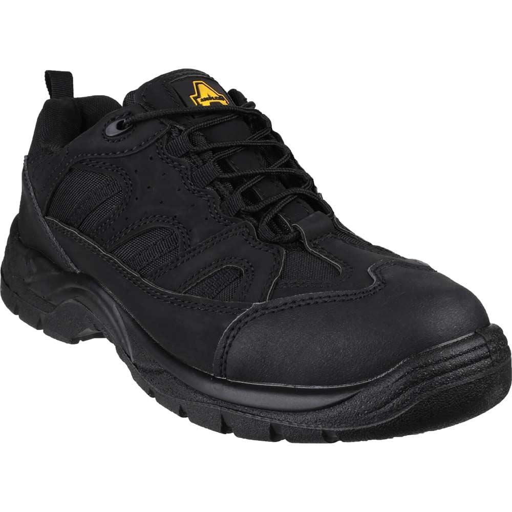 Amblers Safety FS214 Vegan Friendly Safety Shoes Black Size 6