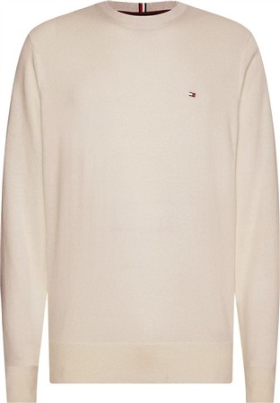Tommy Hilfiger Pima Sweater - Cream - 2XL