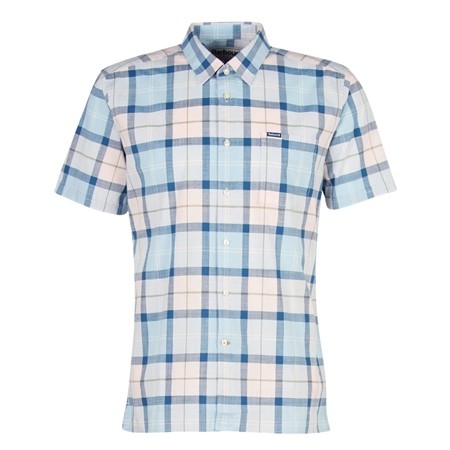 Barbour Gordon Summer Fit Check Shirt - Pink - M