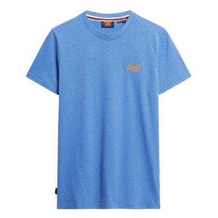 Superdry Essential Logo Emb Tee - Blue - XL