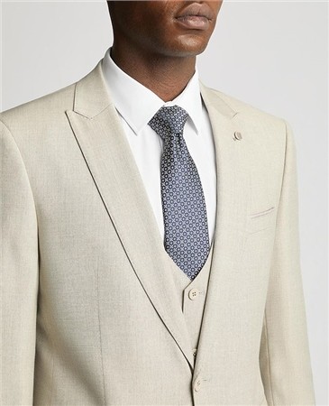 Remus Uomo Mario Waistcoat - Stone - 40R