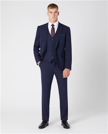 Remus Uomo Tapered Jacket - Navy - 48S