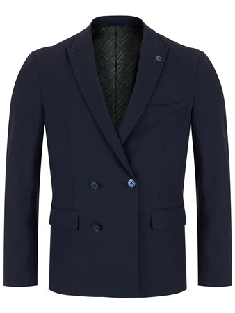 Remus Uomo Massimo Double Breasted Jacket - Dk Navy - 44R