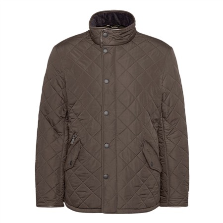 Barbour Powell Quilted Jacket - Brown - M