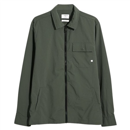 Farah Holwick Zip Overshirt - Green - S