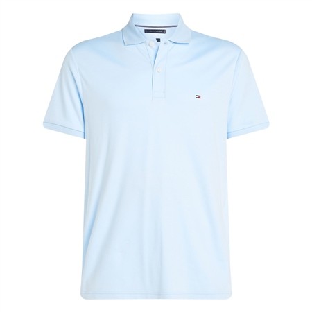 Tommy Hilfiger Liquid Cotton Interlock Knit Polo Shirt - Blue - L