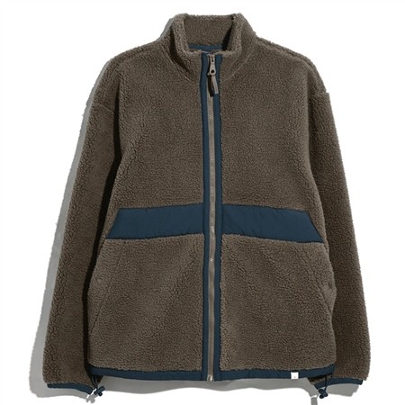 Farah Elias Full Zip Fleece Jacket - Grey - M