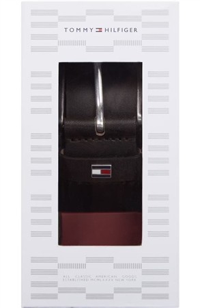 Tommy Hilfiger Ohd Leather Belt - Brown - 90