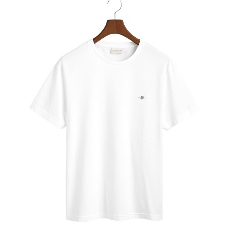 Gant Regular Shield T-Shirt - White - L