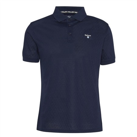 Barbour Sutton Tailored Fit Polo Shirt - Navy - 2XL