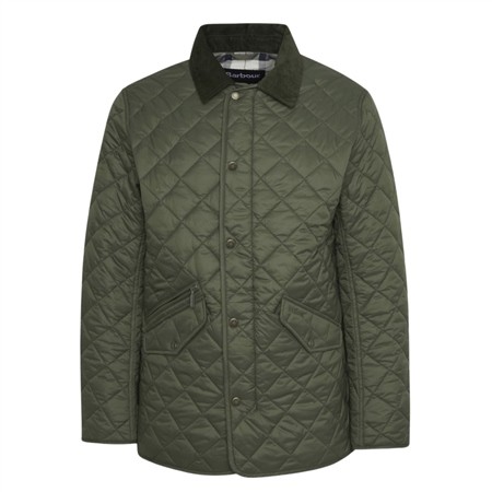 Barbour Modern Chelsea Quilted Jacket - Green - XL