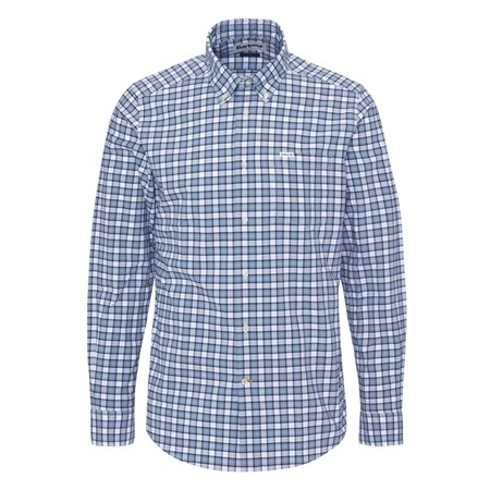 Barbour Lomond Tailored Shirt - Blue - XL