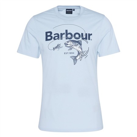 Barbour Lydd Graphic T-Shirt - Blue - S