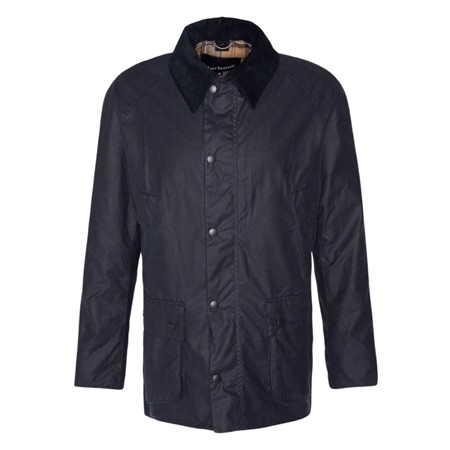 Barbour Ashby Wax Jacket - Navy - L