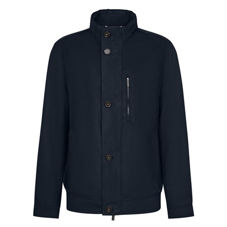 Bugatti Mens Suede Blouson Jacket - Navy - 40R