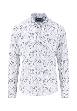 Fynch Hatton Premium Digital Print Shirt - Multi - XL
