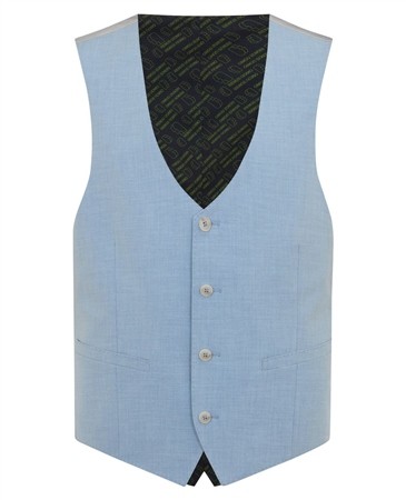 Remus Uomo Massa Waistcoat - Pale Blue - 42R